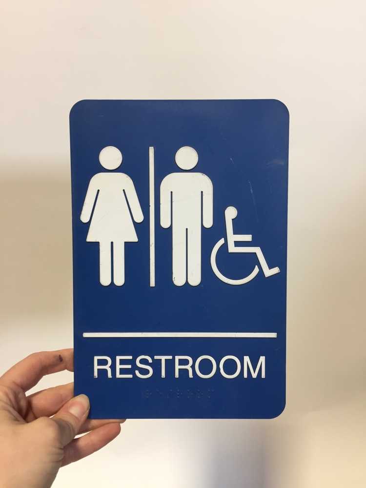 Restroom Sign
