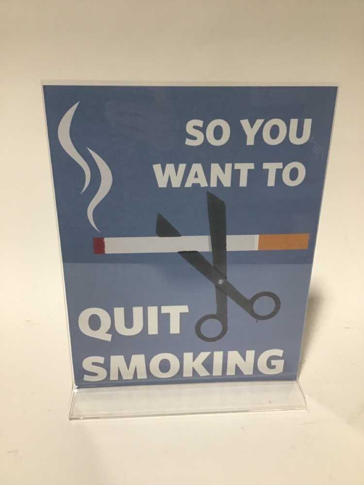 Desktop Signs Acrylic Displays