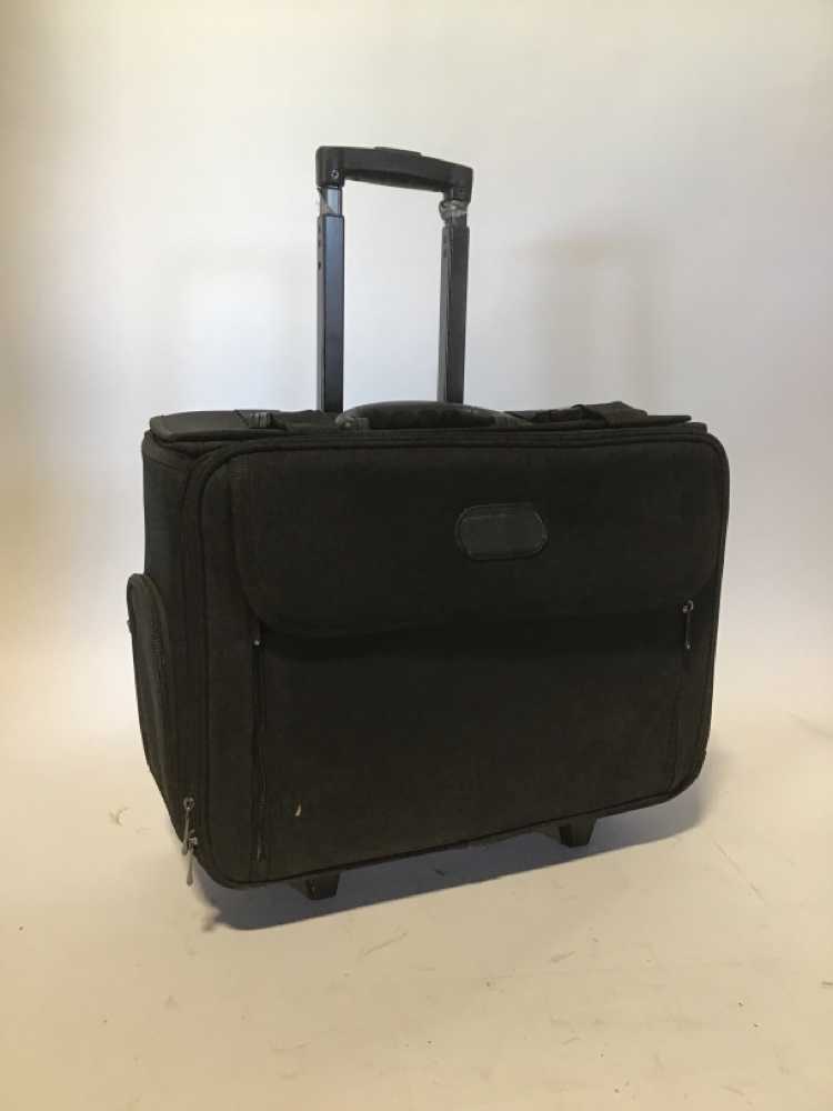 On Rolling Suitcase, Handle Stuck – Up Props