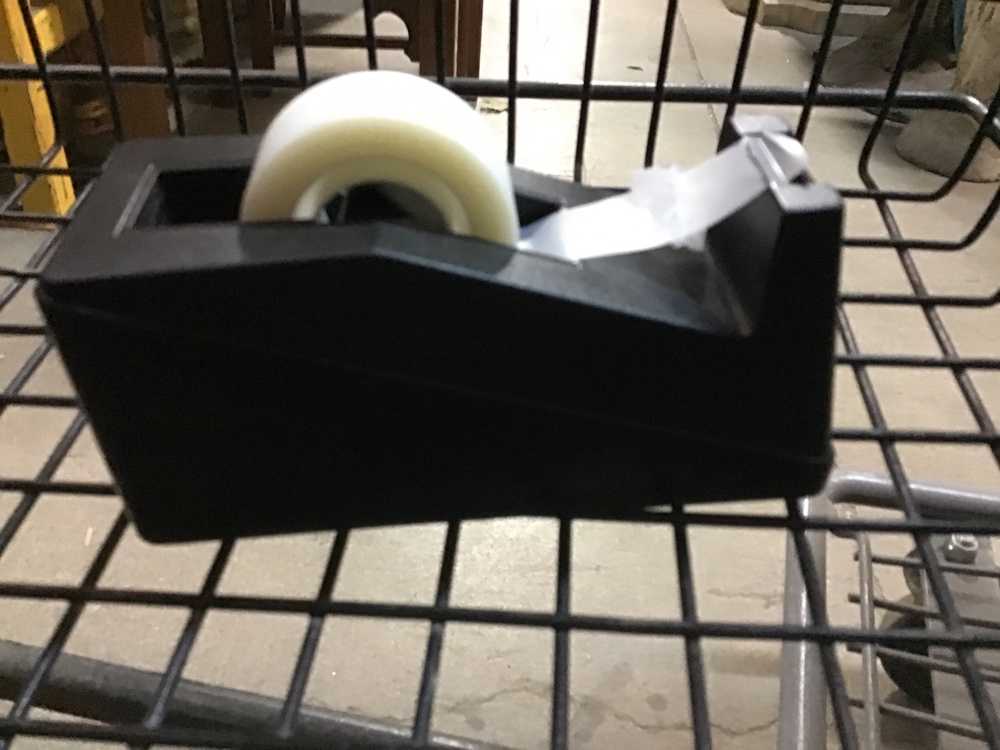 Black Tape Dispenser